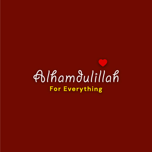 maroon background Alhamdulillah for everything dp for whatsapp