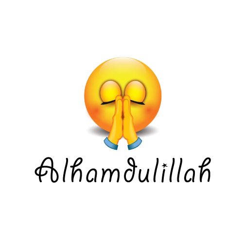 praying emoji  Alhamdulillah dp for whatsapp and facebook