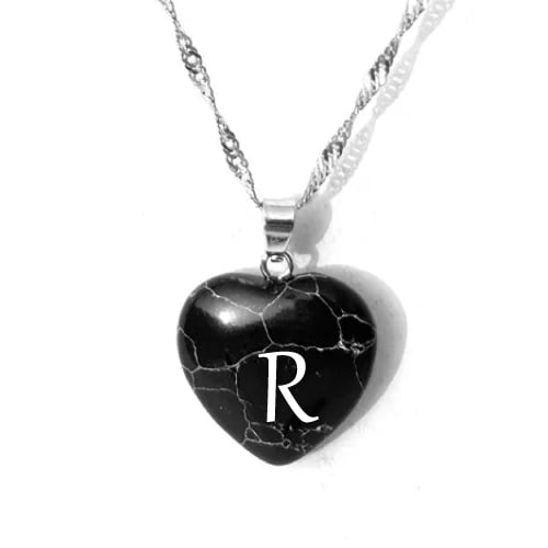 R name photo - beautiful locket with letter R