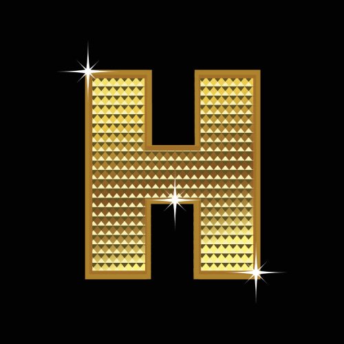 h dp - golden diamonds in H