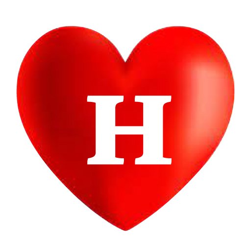 H love dp - beautiful heart
