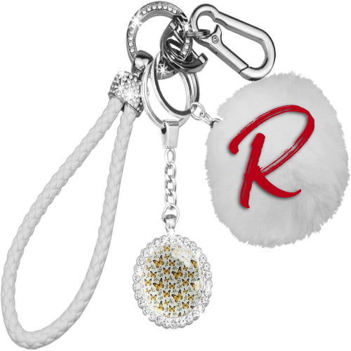R name photo - nice keychain for girls with letter R