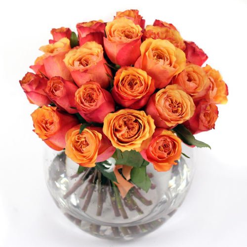 Rose Dp For Whatsapp - orange flower bouquet
