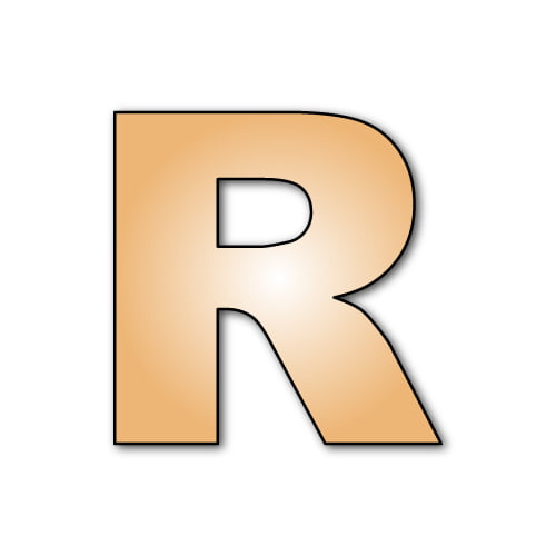 R name dp - 3d simple golden R