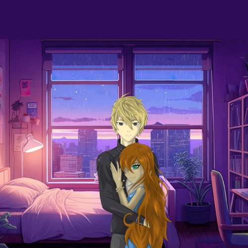 Anime Boys and Girls Dp - bedroom couple anime pic