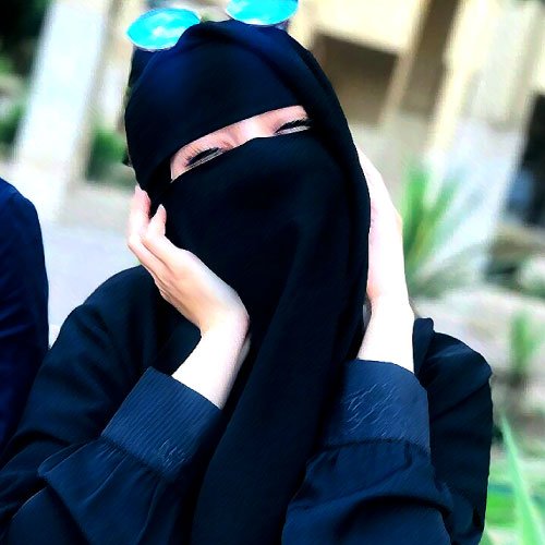 hijab profile pic - girl in hijab