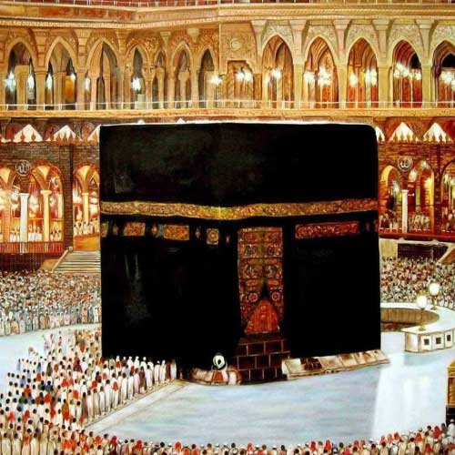 Kaba Dp - lovely holy kabba painting