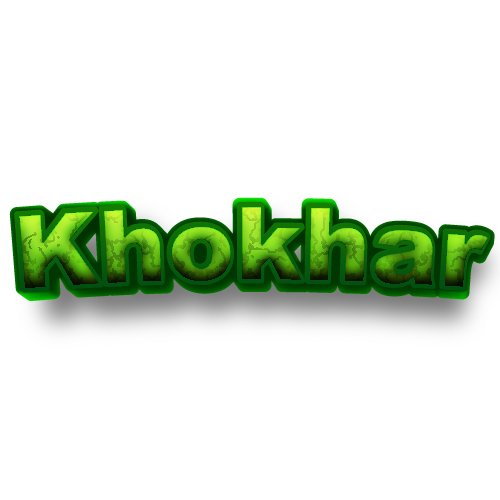 Khokhar Dp - 3d text color photo 