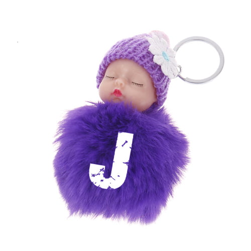 J Name Dp - baby keychain