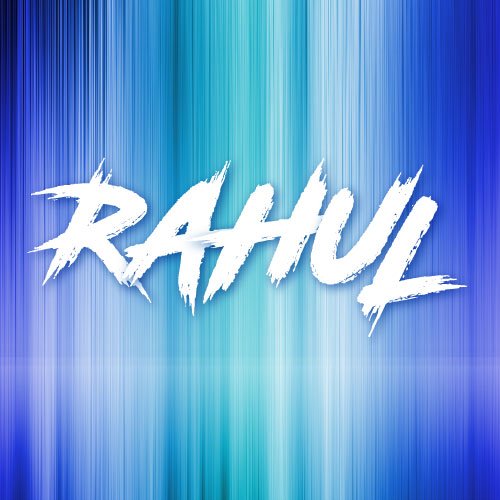 Rahul Dp - stylish font beautiful background