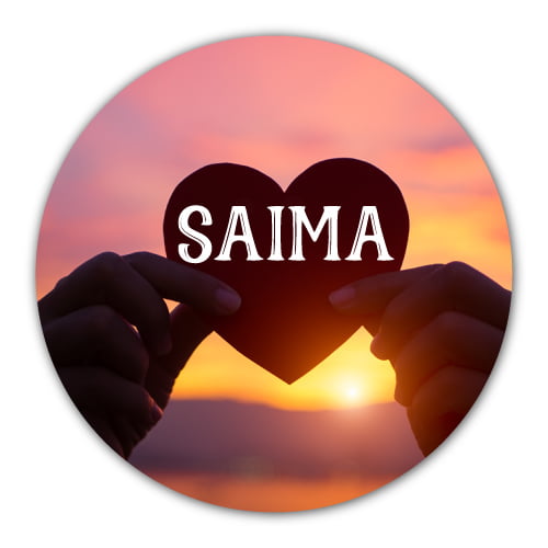 Saima Dp - beautiful circle