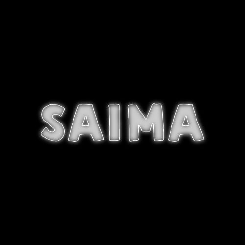 Saima Dp - black background