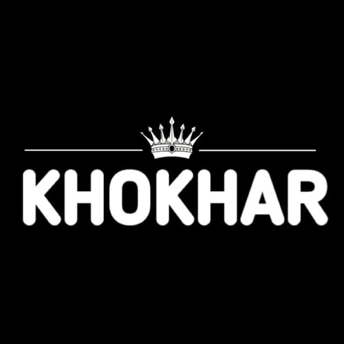 Khokhar Dp - black background white color crown
