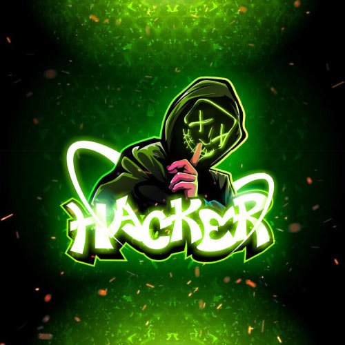Hacker Whatsapp Dp - black green color background