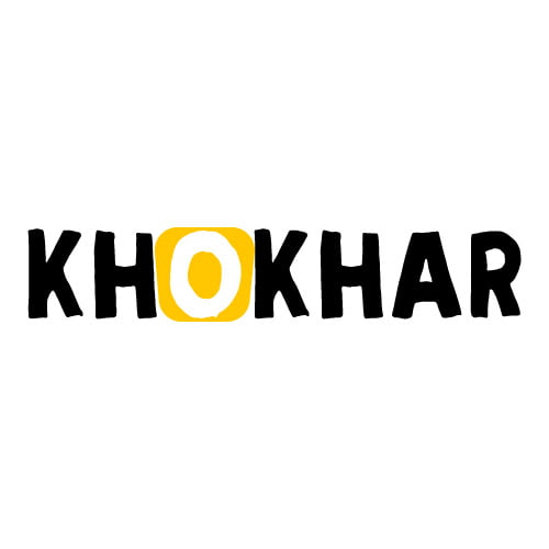 Khokhar Dp - black color text yellow text color shape pic
