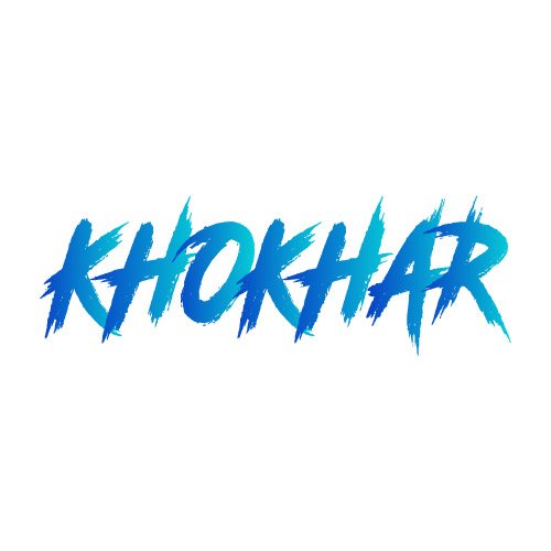 Khokhar Dp - blue color gradient photo pic
