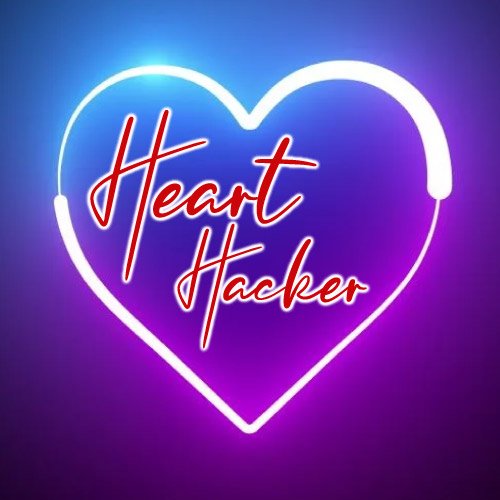 Heart Hacker Dp - good look outline heart pic
