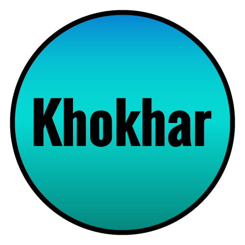 Khokhar Wallpaper - gradient circle back outline pic