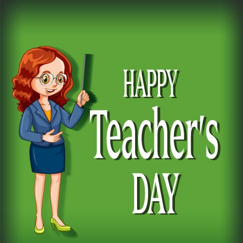 Teachers Day Pics - gradient color pic