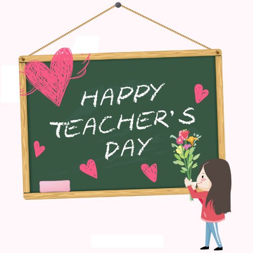 Teachers Day Pics - green board pic
