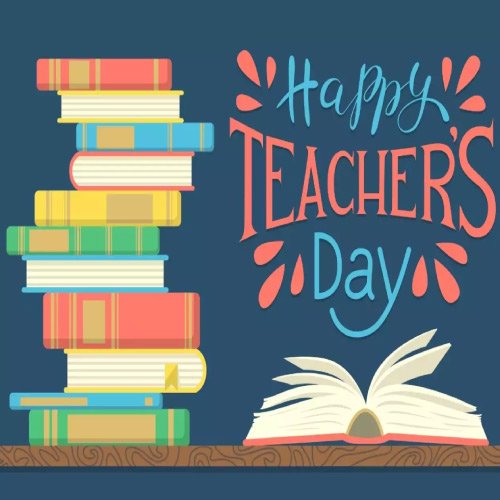 Teachers Day DP - many colors book in pic