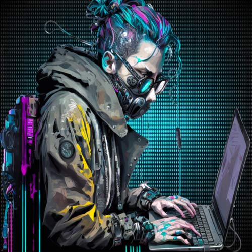 Hacker Dp - nice look boy laptop pic