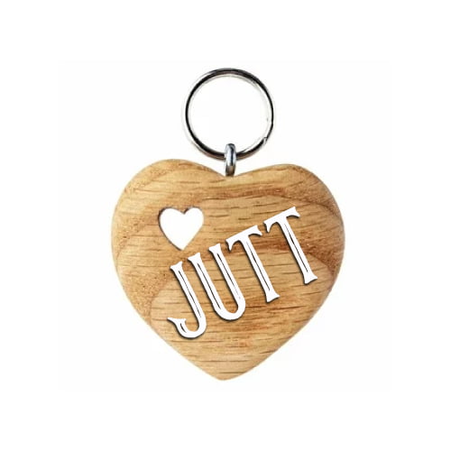Jutt Dp - nice look heart keychain photo