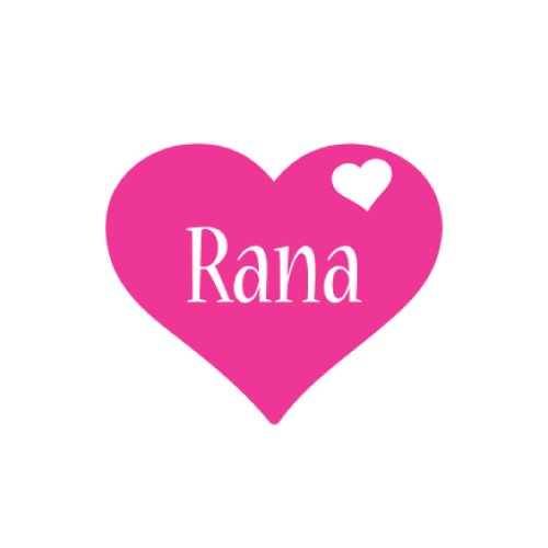 Rana Dp - nice look pink color heart pic 