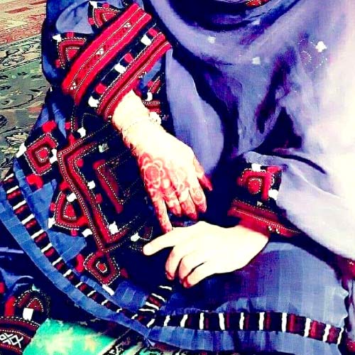 Balochi Dress Dp - red purple dress