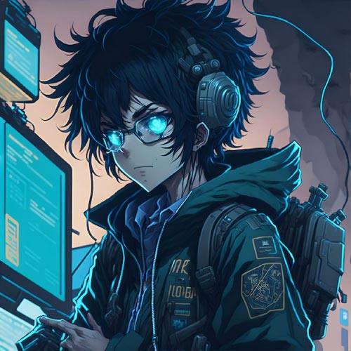 Hacker Photo Dp - stylish anime boy pic