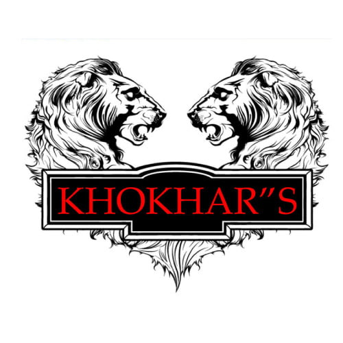 Khokhar Wallpaper - two lion vector black color pic