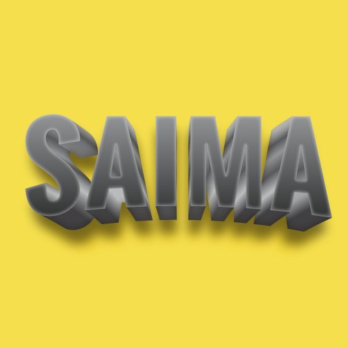 Saima Dp - yellow background