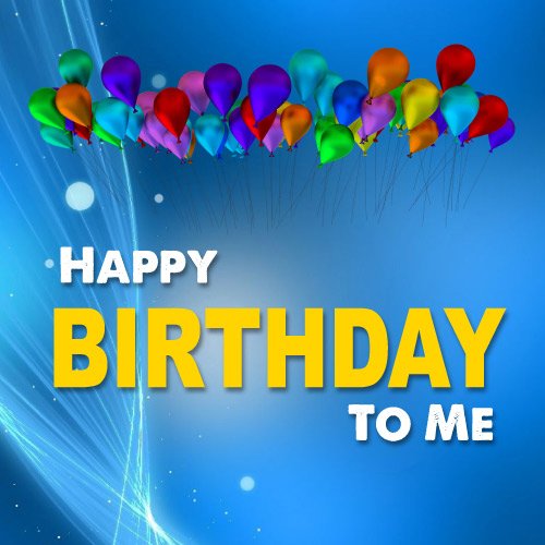 Happy Birthday To Me dp - beautiful balloon image