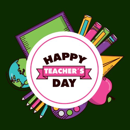 Teachers Day DP - light-green- background photo