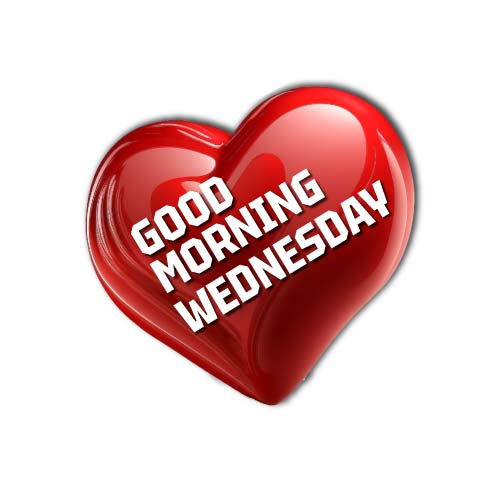 Good Morning Wednesday Images - 3d heart