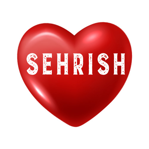 Sehrish name dp - 3d heart