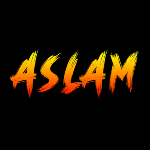 Aslam Name image for whatsapp