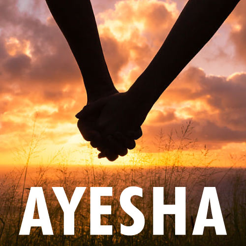 Ayesha Name Dp - couple pic