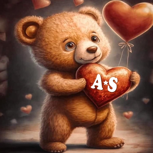 AS DP - bear with heart