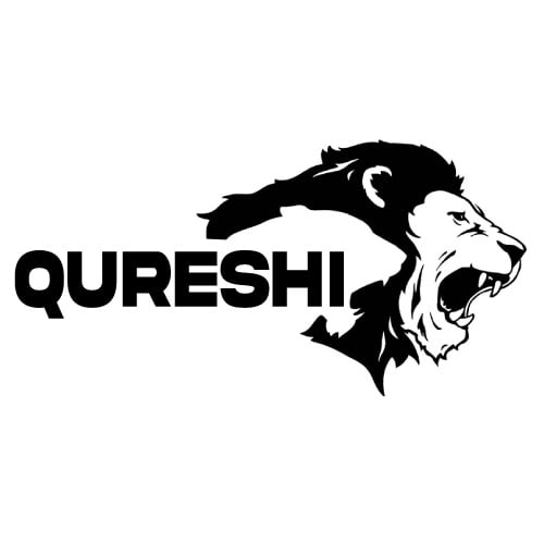 Qureshi Cast Dp - black color lion black color text photo