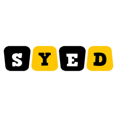 Syed Dp - black yellow shape pic
