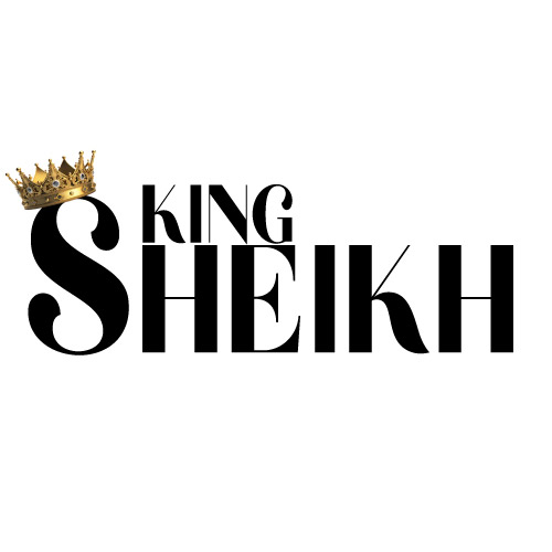 Sheikh Dp - crown on black color text image