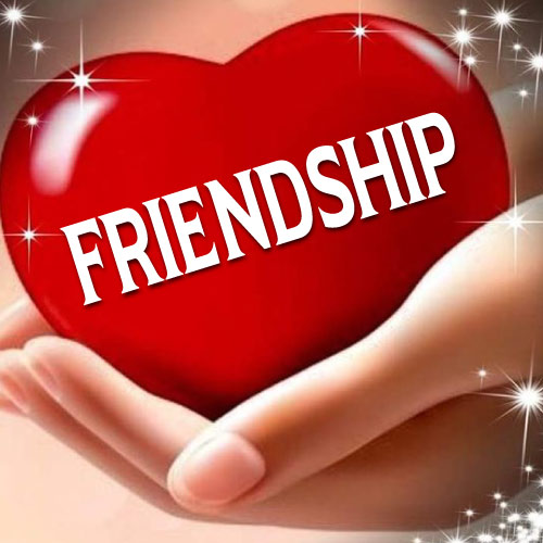 Friendship Dp For Whatsapp - good look girl hand red heart pic