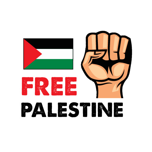 Palestine Dp - hand vector photo