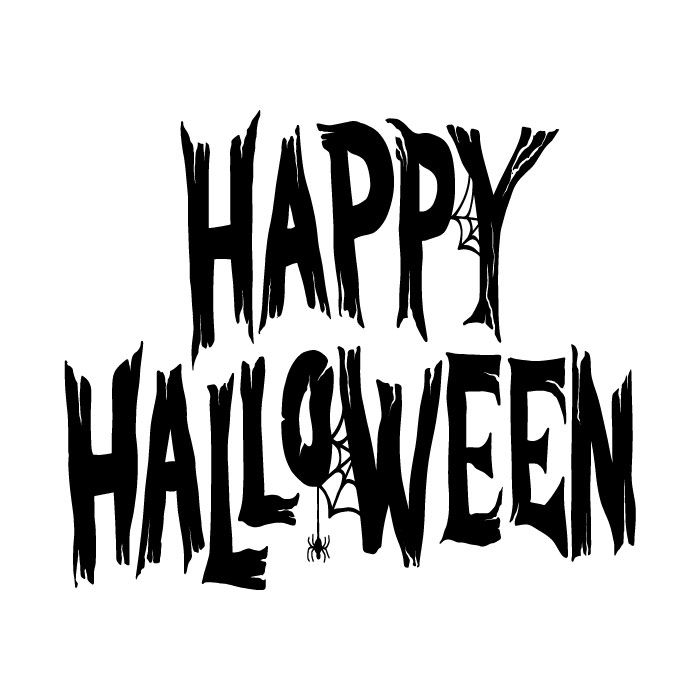 Happy Halloween Images - black text