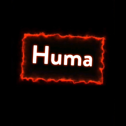 Huma Name DP - red outline box