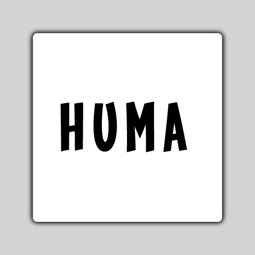 Huma Name DP - white box