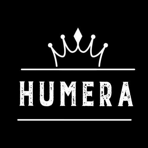 Humera Name Dp - white outline crown