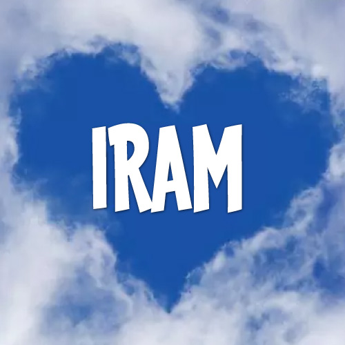 Iram Name DP - could heart