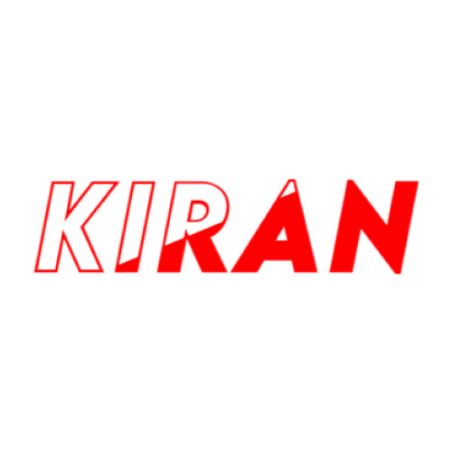 Kiran Name text - nice red font